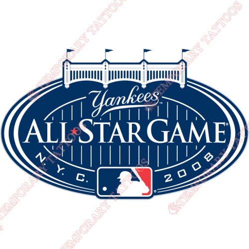 MLB All Star Game Customize Temporary Tattoos Stickers NO.1291